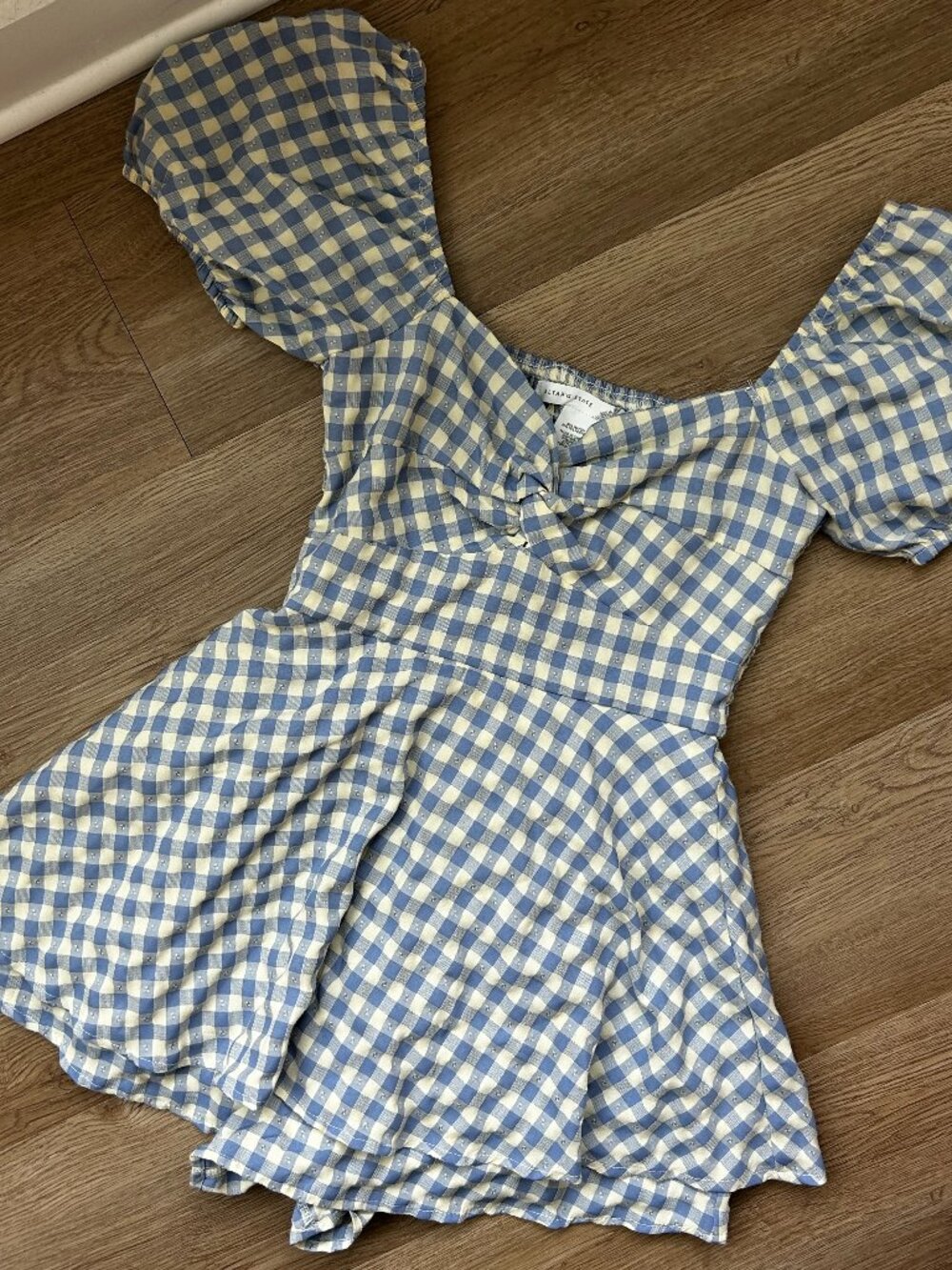 Altar'd State Gingham Country Romper